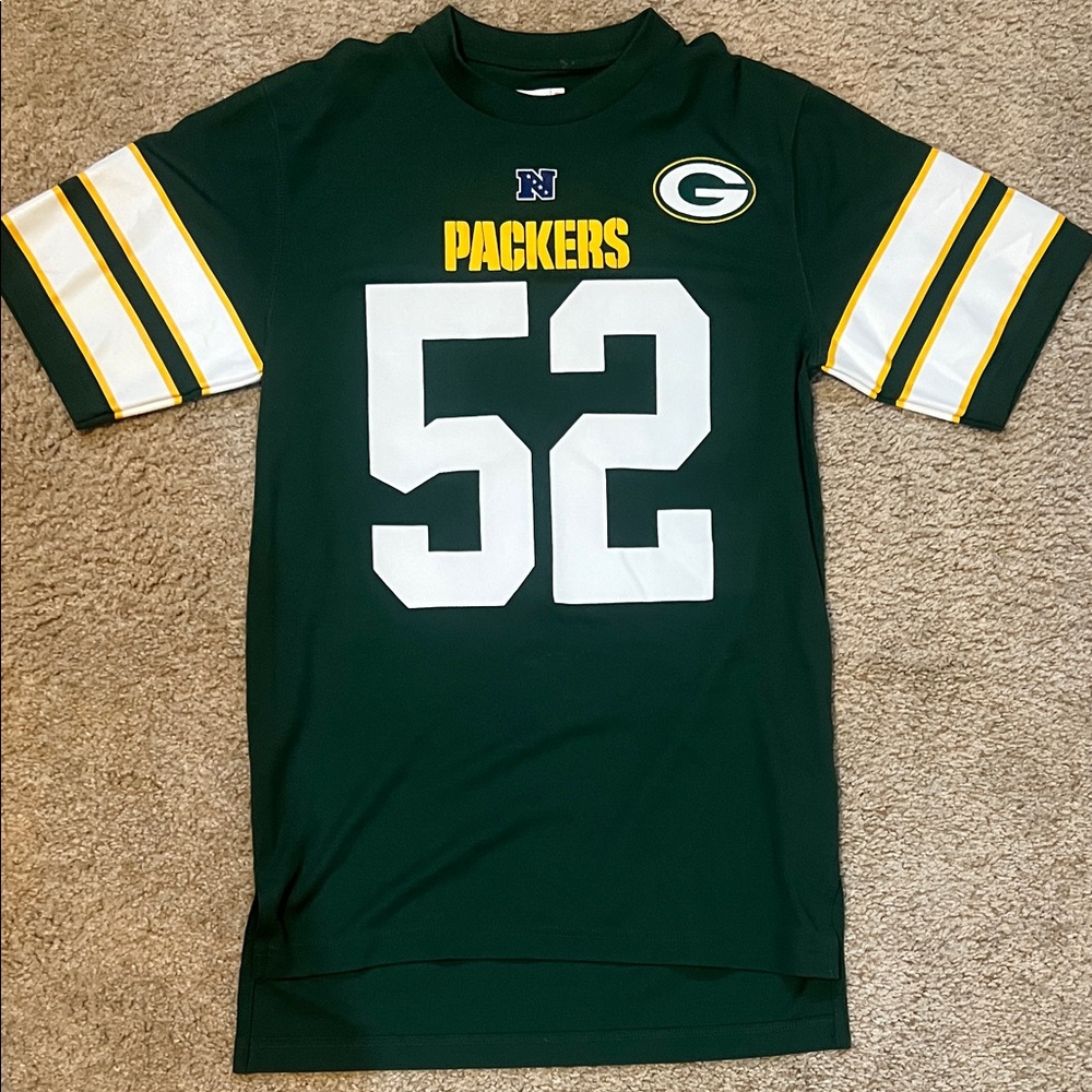 NFL Team Apparel Green Jersey